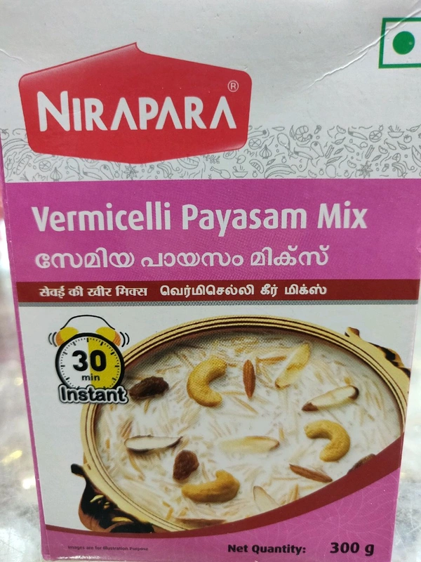 Nirapara Vermicelli Payasam Mix 300 Gm