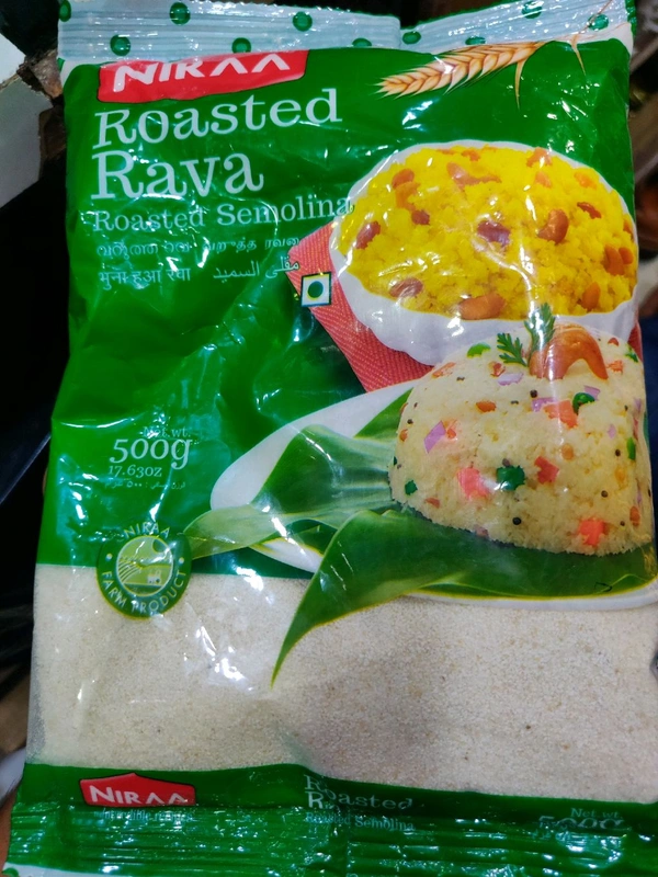 Nirapara Roasted Rava 500 Gm