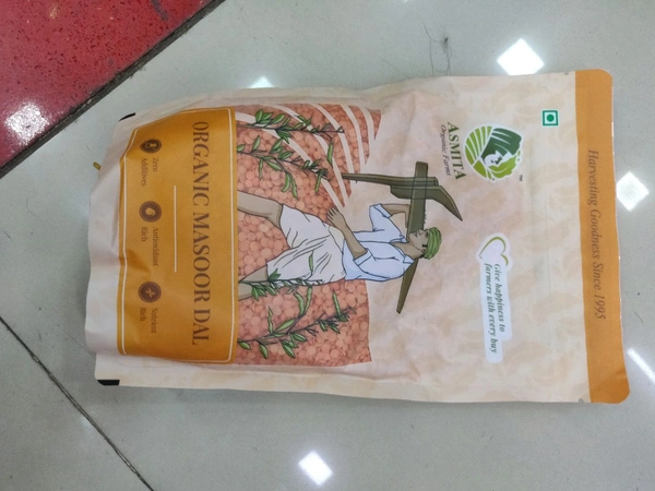 Asmita Organic Masoor Dal 500g