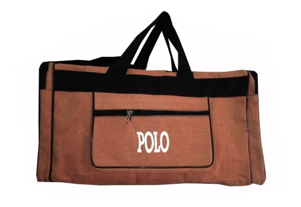 POLO Cargo Travel Bags - 20*10*14 Inches, Brown