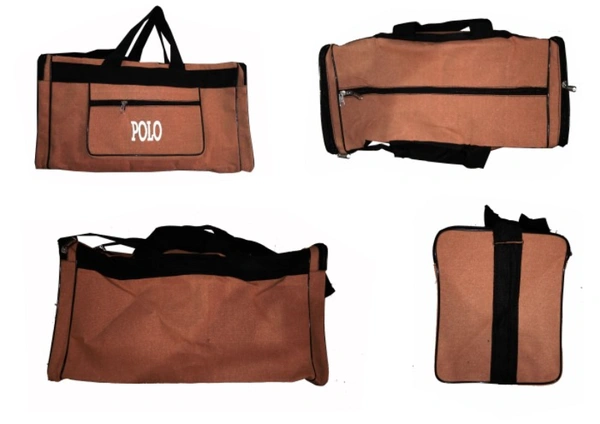 POLO Cargo Travel Bags - 20*10*14 Inches, Brown