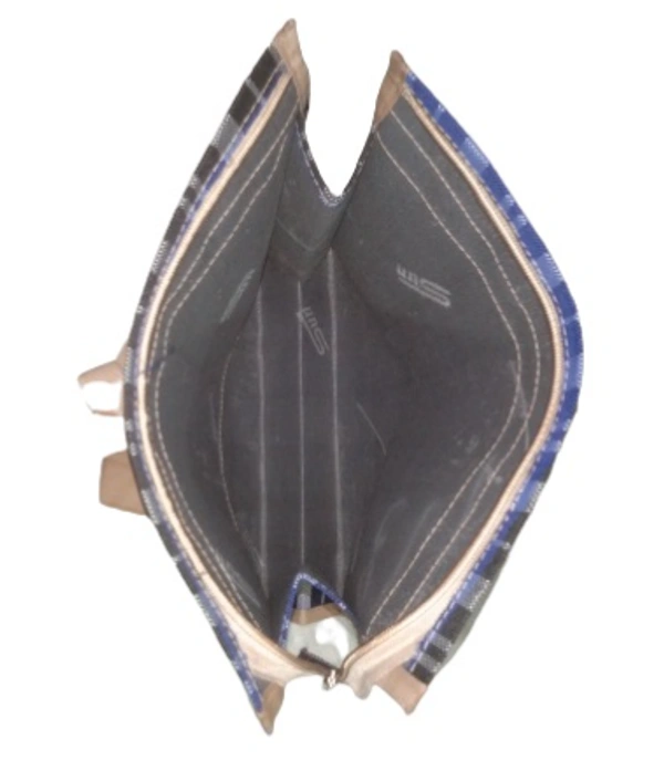 PBH p079 Matty Rubber Shopping Bags - 12*10*2 Inches, Ultramarine