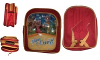 PBH P022 SUPER CUTE SMALL BACKPACK For Kids - 12*10*5 Inches, RED YELLOW