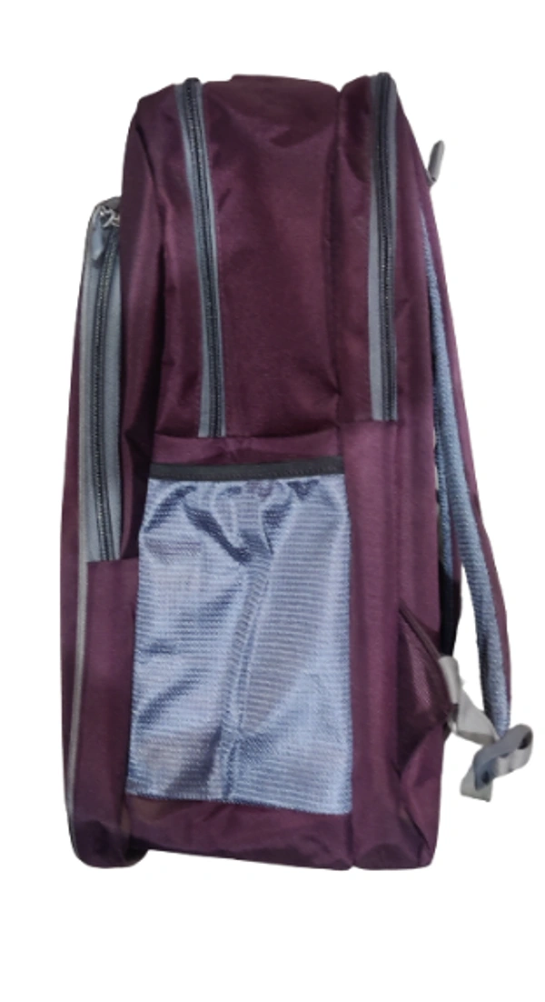 TOMMY HILFIGHER BACKPACK HARD - 18*14*7, PURPLE