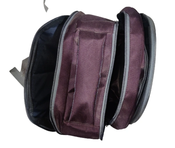 TOMMY HILFIGHER BACKPACK HARD - 18*14*7, PURPLE