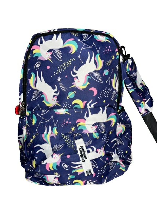 Pbh Print Ladies Backpack - 16*13*6, Blue