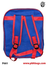 PBH Pbh P001 Smile day Small 14*12*5 Picture Backpack - 12*10*4 Inches, Blue