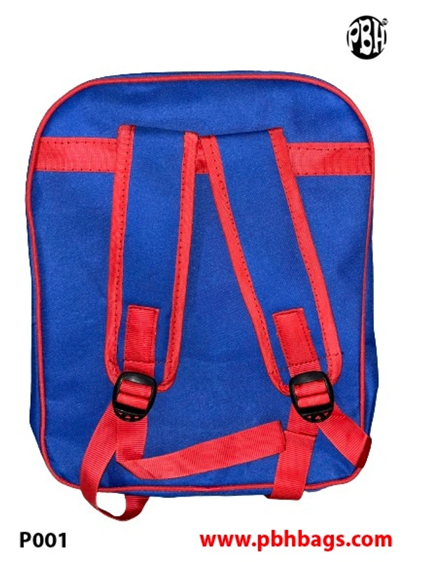 PBH Pbh P001 Smile day Small 14*12*5 Picture Backpack - 12*10*4 Inches, Blue
