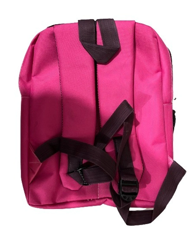 PBH P002 Unisex Bakpack For Kids - 12*10*4 Inches, Pink