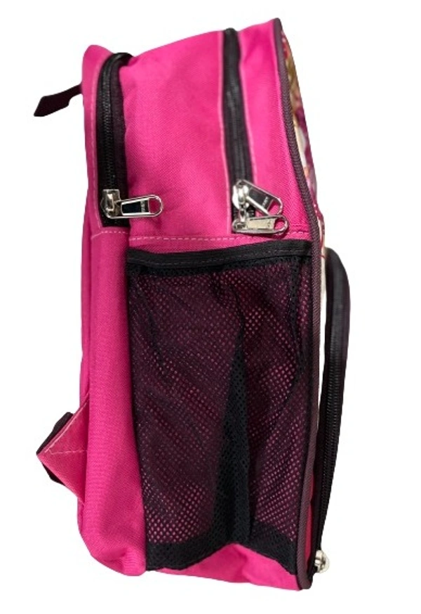 PBH P002 Unisex Bakpack For Kids - 12*10*4 Inches, Pink
