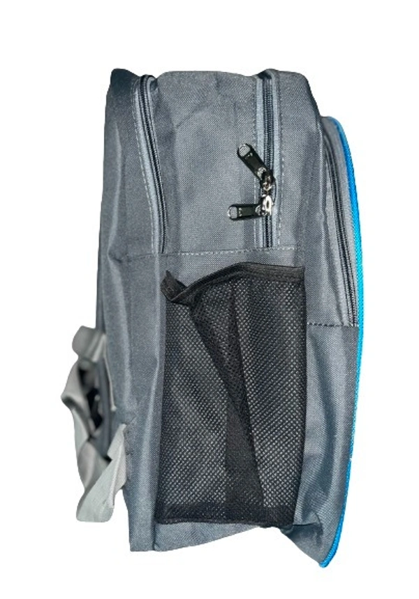 Puma PBH P039 Small Puma Unisex Backpack For Kids 12*10*5 Inches - 14*12*5 Inches, Grey