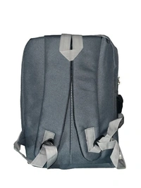 Puma PBH P039 Small Puma Unisex Backpack For Kids 12*10*5 Inches - 14*12*5 Inches, Grey