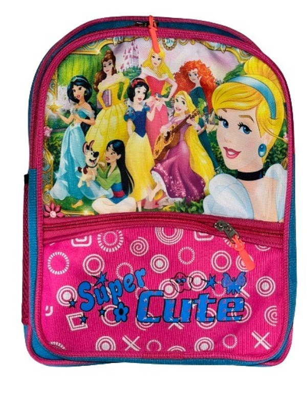 PBH P022 SUPER CUTE SMALL BACKPACK For Kids - 12*10*5 Inches, Blue Pink