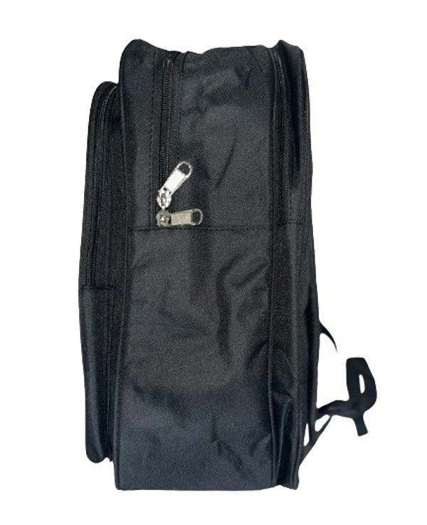 PBH P037 Small Unisex Backpack For Kids 14*12*5 Inches - 14*12*6 Inches, Black
