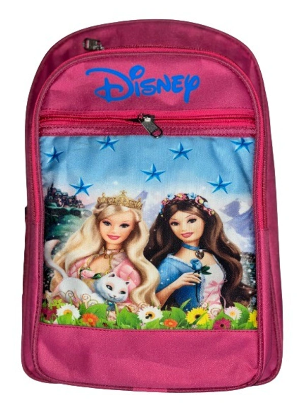 PBH P037 Small Unisex Backpack For Kids 14*12*5 Inches - 14*10*5 Inches, Pink