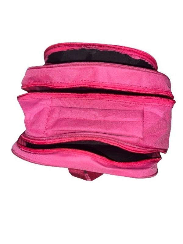 PBH P037 Small Unisex Backpack For Kids 14*12*5 Inches - 14*10*5 Inches, Pink