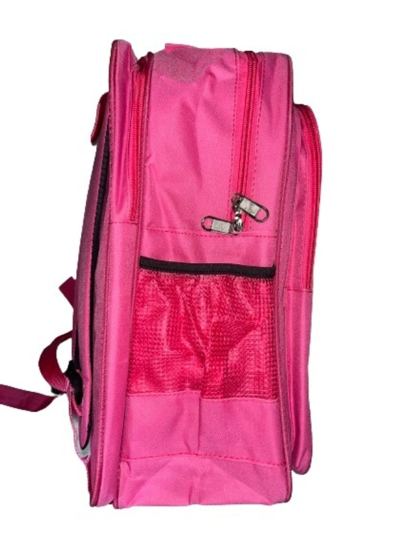PBH P037 Small Unisex Backpack For Kids 14*12*5 Inches - 14*10*5 Inches, Pink