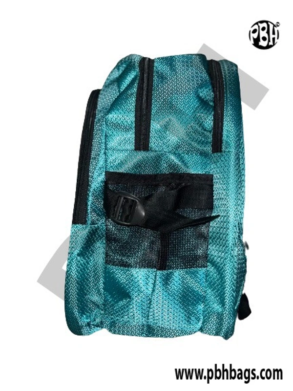 PBH P042 14*12*6 Inches For Schools Backpacks 5 Liters - 14*12*6 Inches, Green Black