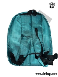 PBH P042 14*12*6 Inches For Schools Backpacks 5 Liters - 14*12*6 Inches, Green Black