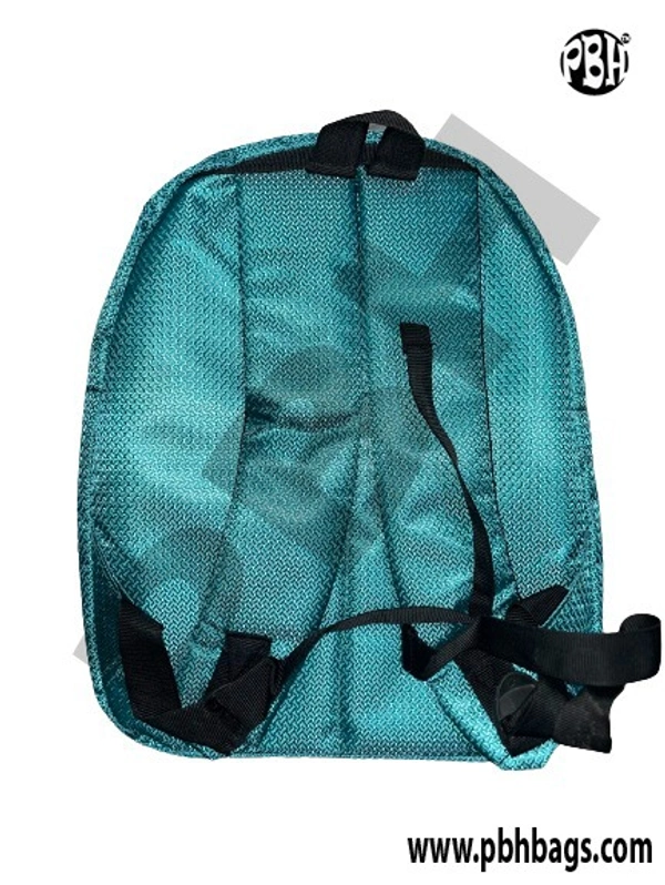 PBH P042 14*12*6 Inches For Schools Backpacks 5 Liters - 14*12*6 Inches, Green Black
