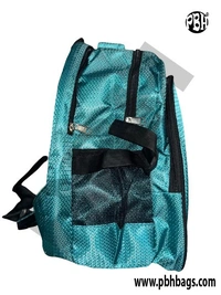 PBH P042 14*12*6 Inches For Schools Backpacks 5 Liters - 14*12*6 Inches, Green Black