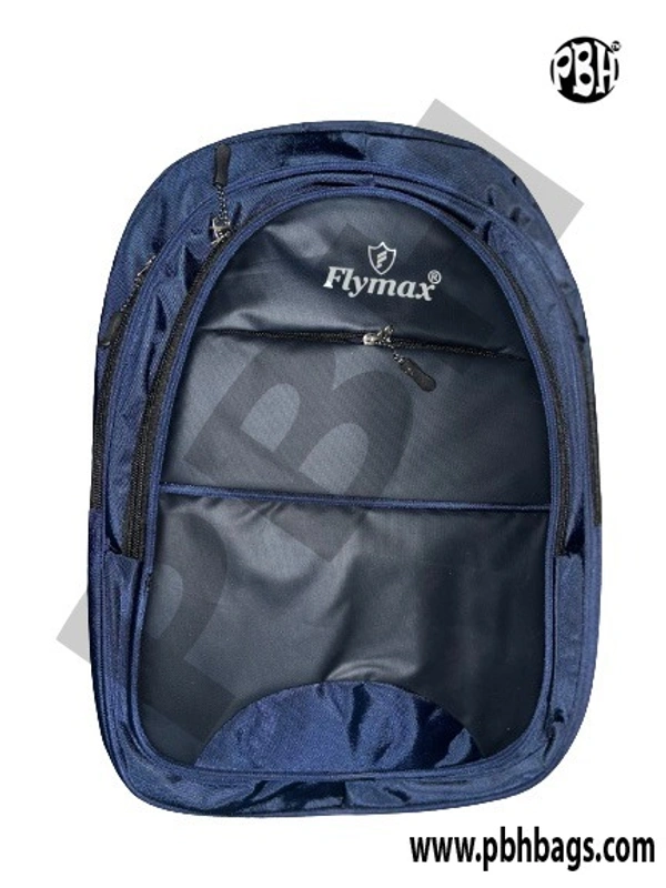 PBH P044 Laptop Backpack 18*14*7 Inches For Schools College Or Office Purpose 8 Liters - 18*14*7 Inches, Blue