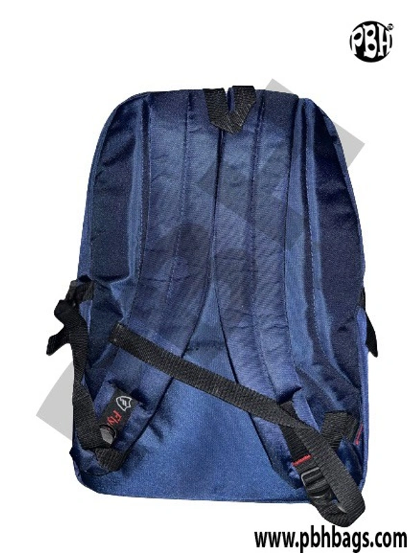 PBH P044 Laptop Backpack 18*14*7 Inches For Schools College Or Office Purpose 8 Liters - 18*14*7 Inches, Blue
