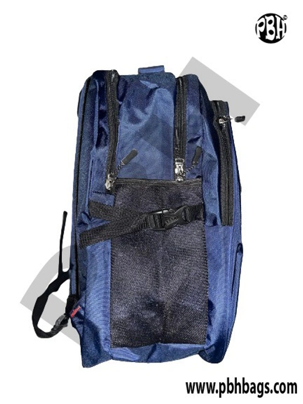PBH P044 Laptop Backpack 18*14*7 Inches For Schools College Or Office Purpose 8 Liters - 18*14*7 Inches, Blue