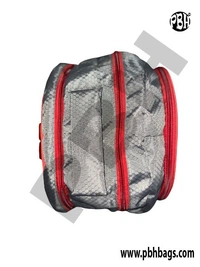 PBH P042 14*12*6 Inches For Schools Backpacks 5 Liters - 14*12*6 Inches, Gray Red