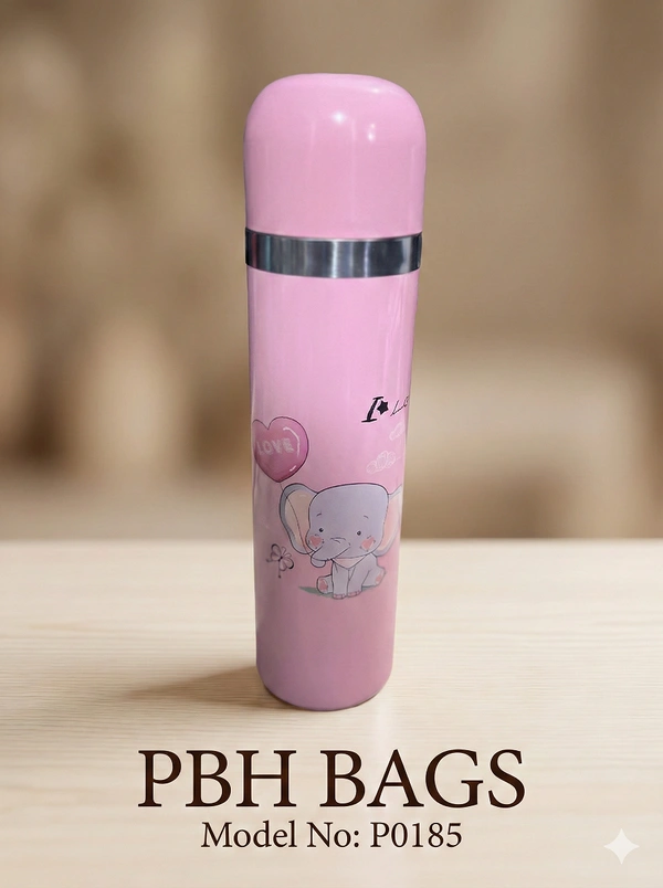 PBH BAGS | Insulated Kids' Water Bottle (Model P0185) - Clam Shell