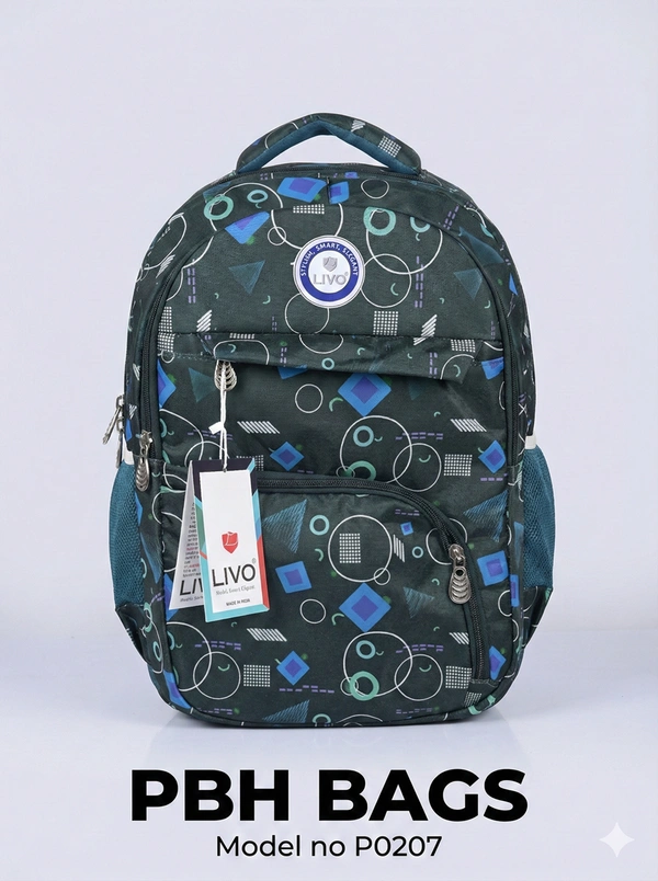 LIVO PBH P0207 18*14*8 The Urban Navigator Backpack - English Holly, 18*14*8
