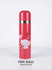 PBH BAGS | Insulated Kids' Water Bottle (Model P0185) - Alizarin Crimson