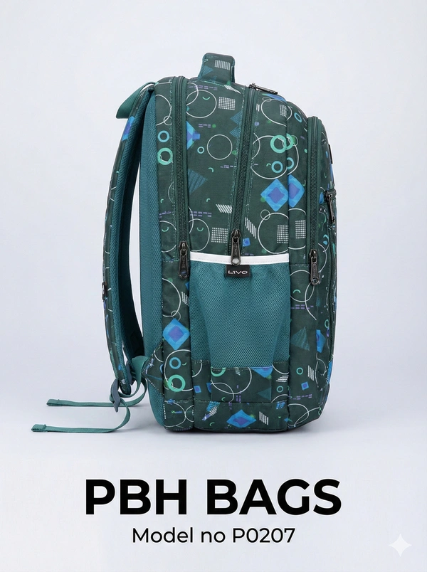 LIVO PBH P0207 18*14*8 The Urban Navigator Backpack - English Holly, 18*14*8