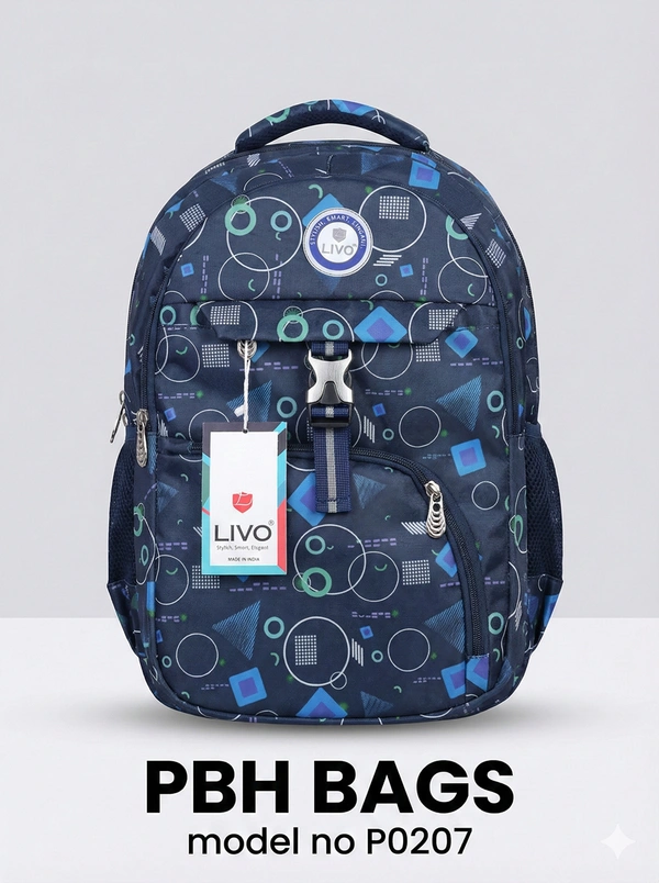 LIVO PBH P0207 18*14*8 The Urban Navigator Backpack - Stratos, 18*14*8