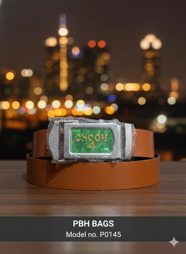 PBH BAGS | Tech-Textured Auto-Lock Belt (Model No. P0145) - Sycamore