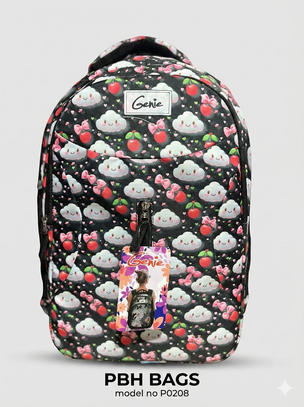 PBH Pbh P0208 18*14*8 The Whimsical Wonder Backpack - Black Forest, 18*14*8