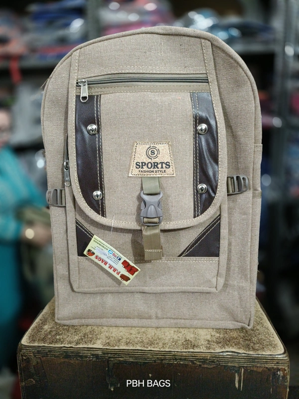 PBH Pbh P098 18*14*6 Cargo Backpack - 18*14*6, Tan