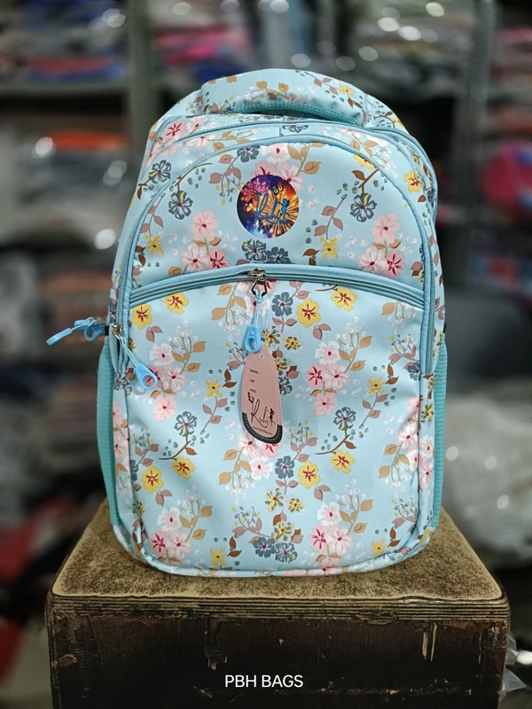 PBH P090 PRINT 20*15*8 ANTI THEFT POCKET LAPTOP POCKET RAIN COVER BACKPACK - 20*15*8, Melrose