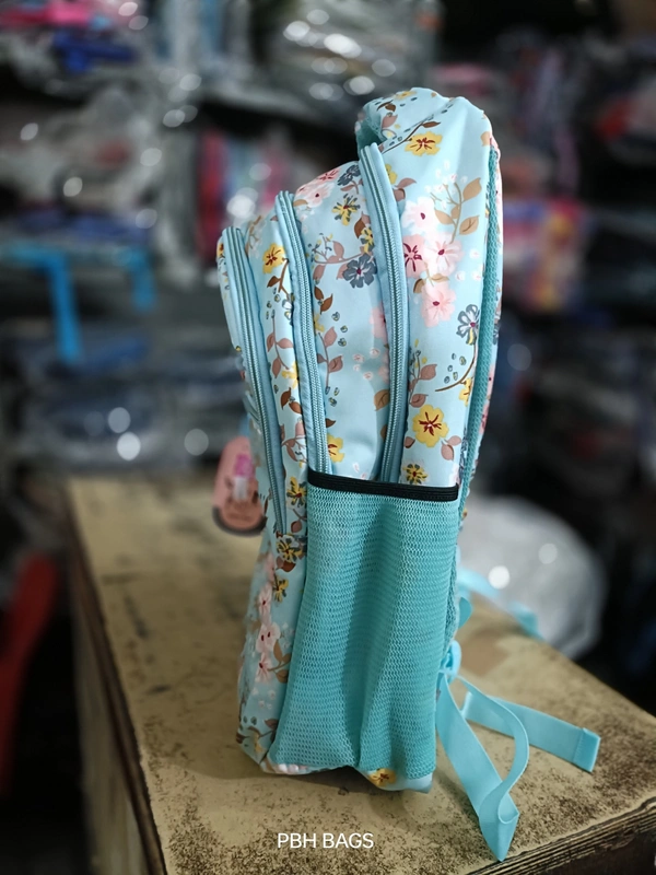 PBH P090 PRINT 20*15*8 ANTI THEFT POCKET LAPTOP POCKET RAIN COVER BACKPACK - 20*15*8, Melrose