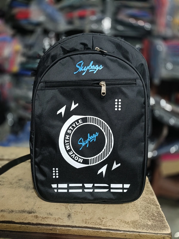 SKYBAGS PBH P034 - 1 20*15*8 Large durable Skybags Backpack - 20*15*8, BLACK