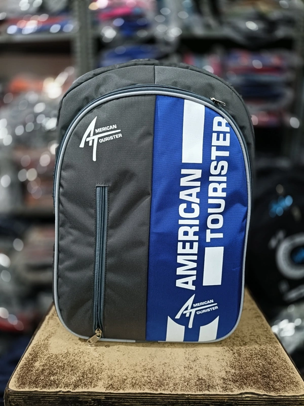 American Tourister PBH P034 - 1 20*15*8 Large durable American Backpack - 20*15*8, Silver