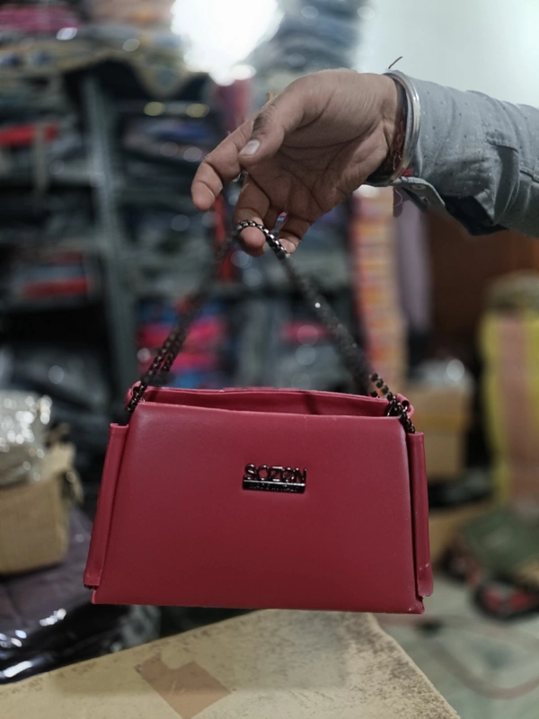 PBH P0108 10*8*4 LADIES PURSE  - 10*8*4 INCHES, Guardsman Red
