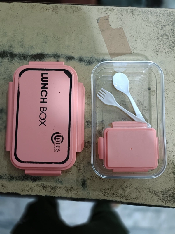 PBH 10-8-4 inches 1 LITERS  TIFFIN BOX - 10-8-4 INCHES, Pink