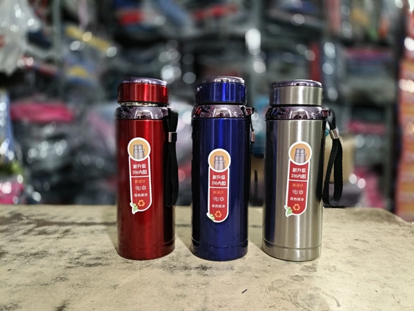 PBH STEEL 800ML WITH FILTER WATER BOTTLE - 12-5 INCHES, MIX