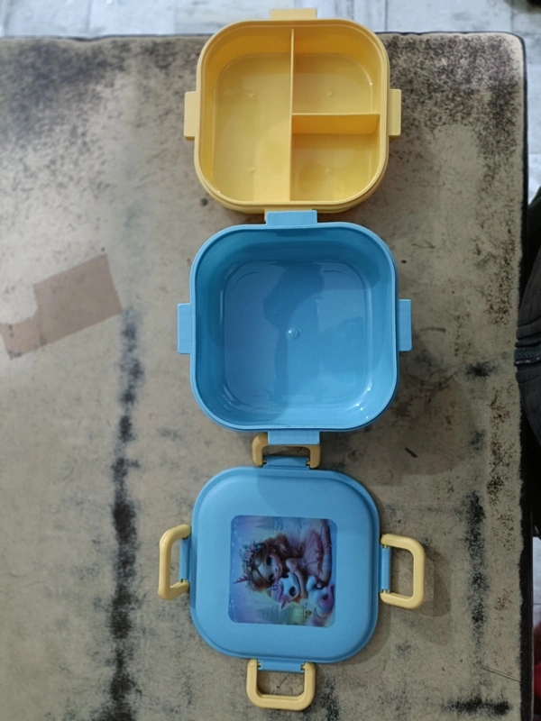 PBH 8-8-5 inches 1 LITERS  TIFFIN BOX - 8-8-5 INCHES, Turquoise Blue