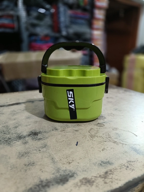 PBH 10-8-4 inches 1 LITERS  TIFFIN BOX - 8-8-10 INCHES, Green