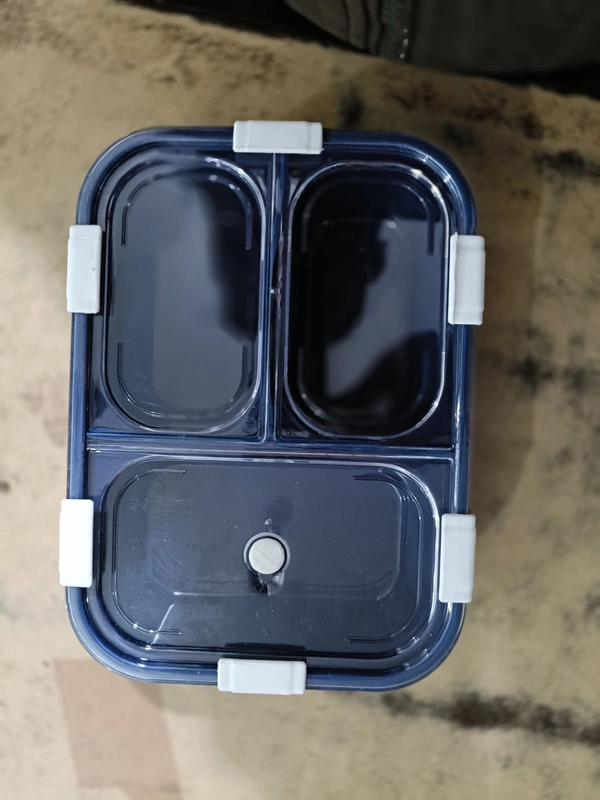 PBH RT001 10-8-4 inches 1 LITERS  TIFFIN BOX - 10-8-4 INCHES, Lucky Point