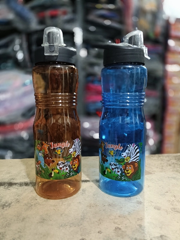 PBH PLASTIC 500 ML WATER BOTTLE - 10-4 INCHES, MIX