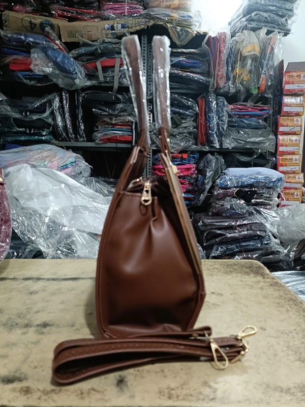 PBH P0110 12*12*6 LADIES PURSE  - 12*12*6, Brown