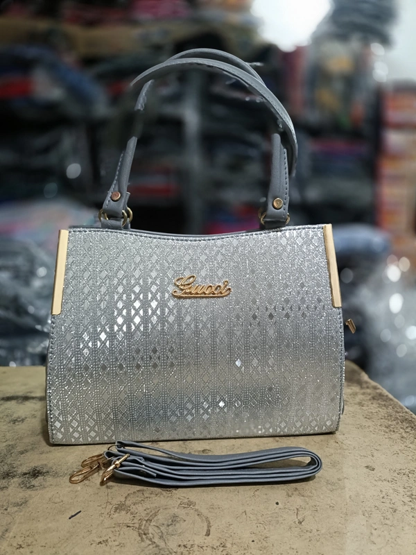 PBH P0113 12*12*6 LADIES PURSE  - 12*12*6, Silver